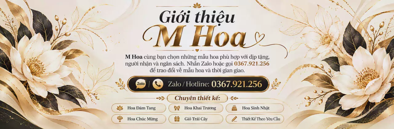 Ảnh bìa Shop hoa tươi Xã Hàm Giang Vĩnh Long - Gửi sự quan tâm qua từng món hoa